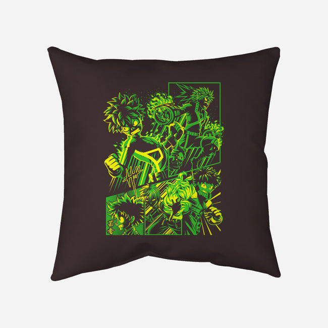 Team Academia-none removable cover w insert throw pillow-albertocubatas