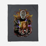 Death Cube-none fleece blanket-Conjura Geek