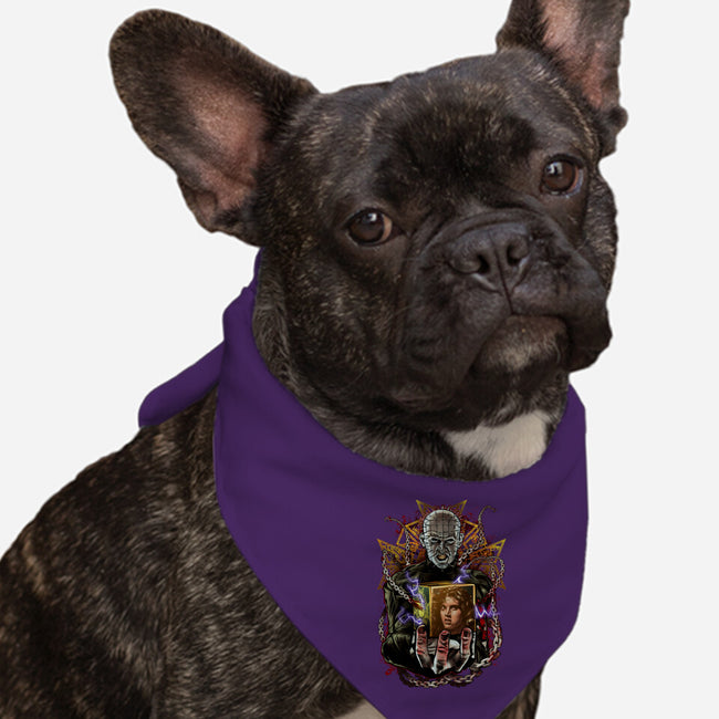 Death Cube-dog bandana pet collar-Conjura Geek