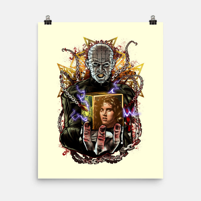 Death Cube-none matte poster-Conjura Geek