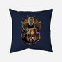 Death Cube-none removable cover w insert throw pillow-Conjura Geek