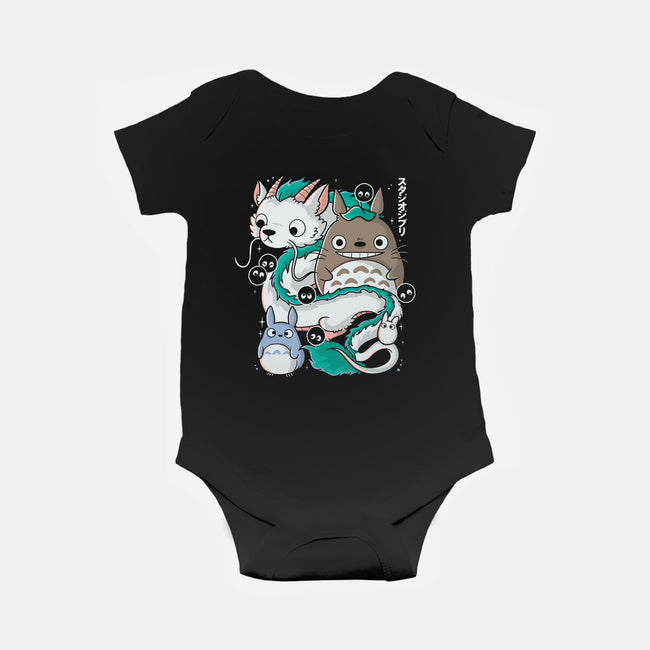 Magical Beings-baby basic onesie-Douglasstencil