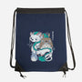 Magical Beings-none drawstring bag-Douglasstencil