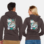 Magical Beings-unisex zip-up sweatshirt-Douglasstencil