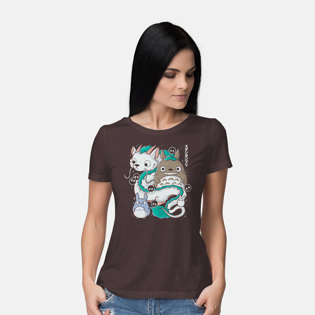 Magical Beings-womens basic tee-Douglasstencil