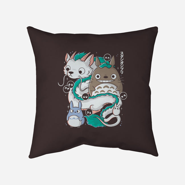 Magical Beings-none removable cover w insert throw pillow-Douglasstencil