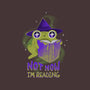 Not Now! I'm Reading-none removable cover w insert throw pillow-ricolaa