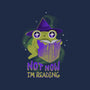 Not Now! I'm Reading-none stretched canvas-ricolaa