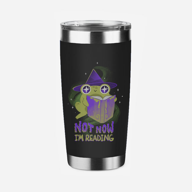 Not Now! I'm Reading-none stainless steel tumbler drinkware-ricolaa