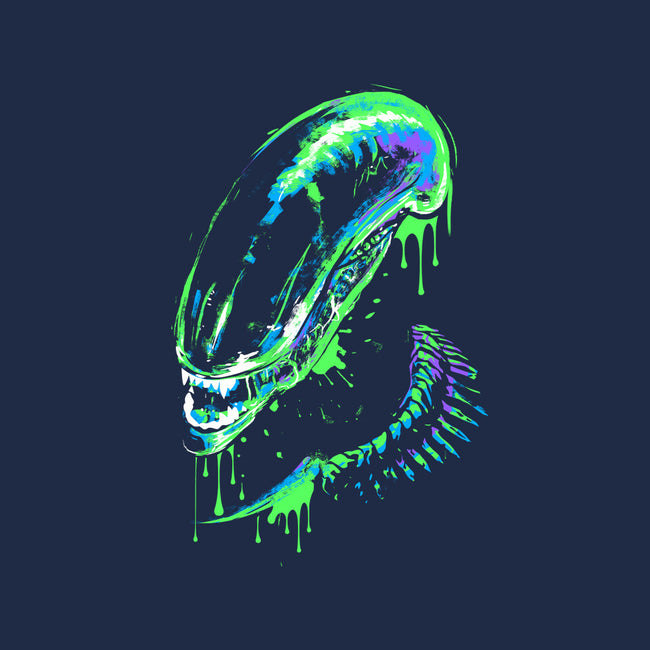 Colorful Xenomorph-womens racerback tank-IKILO