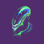 Colorful Xenomorph-none removable cover w insert throw pillow-IKILO