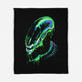 Colorful Xenomorph-none fleece blanket-IKILO