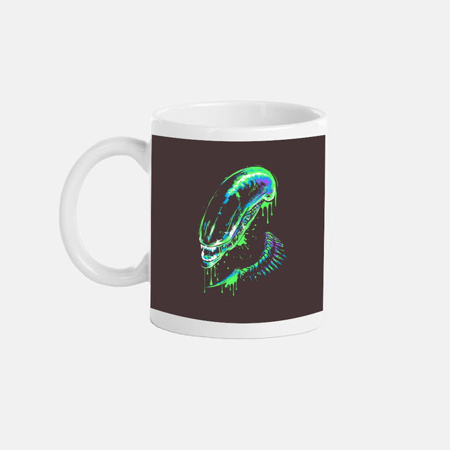 Colorful Xenomorph-none mug drinkware-IKILO