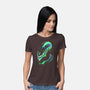 Colorful Xenomorph-womens basic tee-IKILO