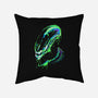 Colorful Xenomorph-none removable cover w insert throw pillow-IKILO