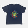 Dragon Flame Colors-baby basic tee-Vallina84