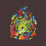 Dragon Flame Colors-none stretched canvas-Vallina84