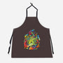 Dragon Flame Colors-unisex kitchen apron-Vallina84