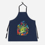 Dragon Flame Colors-unisex kitchen apron-Vallina84