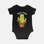 Catctus Free Hugs-baby basic onesie-tobefonseca