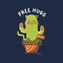 Catctus Free Hugs-none removable cover w insert throw pillow-tobefonseca