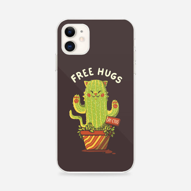 Catctus Free Hugs-iphone snap phone case-tobefonseca