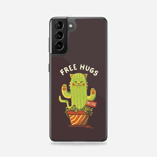Catctus Free Hugs-samsung snap phone case-tobefonseca