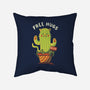 Catctus Free Hugs-none removable cover w insert throw pillow-tobefonseca