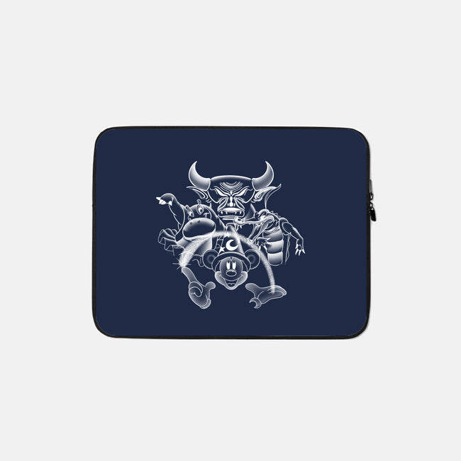 Fantastical Rhapsody-none zippered laptop sleeve-SeamusAran