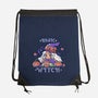 Basic Witch Season-none drawstring bag-TechraNova