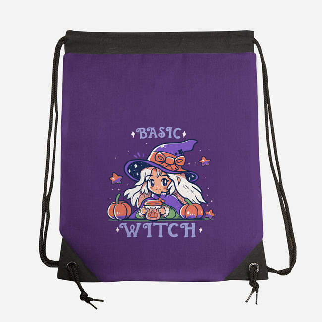 Basic Witch Season-none drawstring bag-TechraNova