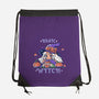 Basic Witch Season-none drawstring bag-TechraNova