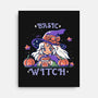 Basic Witch Season-none stretched canvas-TechraNova