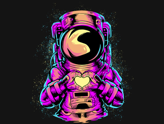Astronaut Love Sign