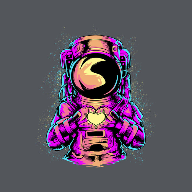 Astronaut Love Sign-mens premium tee-daizzystudio