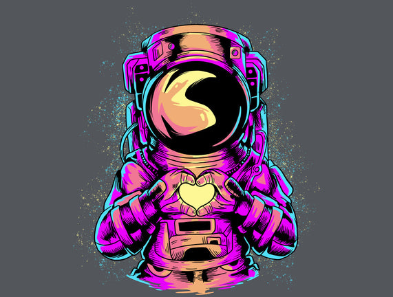 Astronaut Love Sign