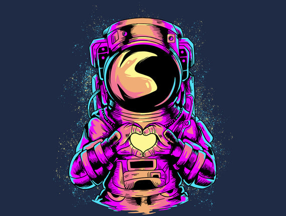 Astronaut Love Sign