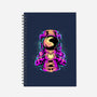 Astronaut Love Sign-none dot grid notebook-daizzystudio