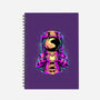 Astronaut Love Sign-none dot grid notebook-daizzystudio