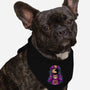 Astronaut Love Sign-dog bandana pet collar-daizzystudio