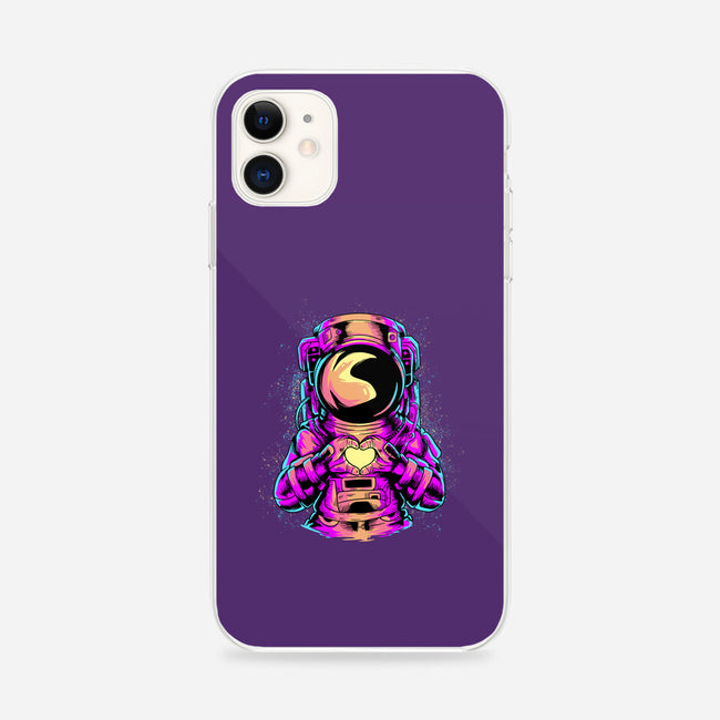 Astronaut Love Sign-iphone snap phone case-daizzystudio