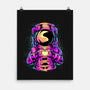 Astronaut Love Sign-none matte poster-daizzystudio