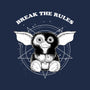 Break The Rules-womens v-neck tee-retrodivision