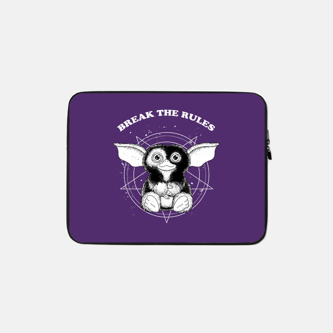 Break The Rules-none zippered laptop sleeve-retrodivision