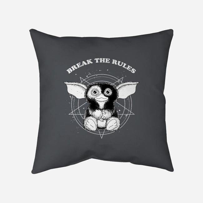 Break The Rules-none removable cover w insert throw pillow-retrodivision