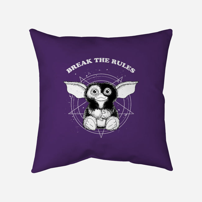 Break The Rules-none removable cover w insert throw pillow-retrodivision