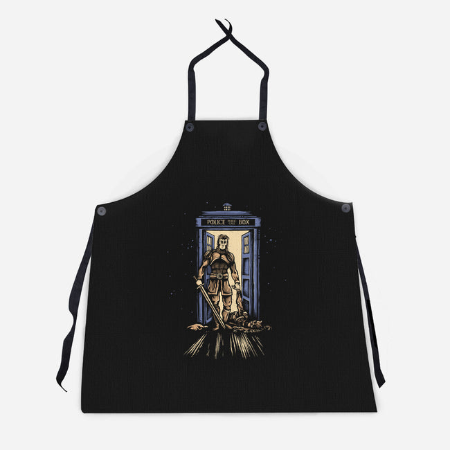 Doctor Of Dragons-unisex kitchen apron-kg07
