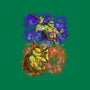 Techno Boy And Pizza Boy-none removable cover w insert throw pillow-nickzzarto