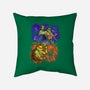 Techno Boy And Pizza Boy-none removable cover w insert throw pillow-nickzzarto