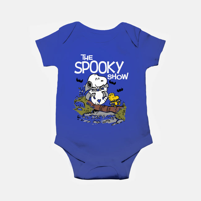 The Spooky Show-baby basic onesie-Xentee